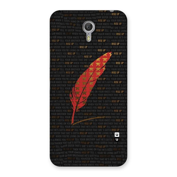 Rise Up Feather Back Case for Zuk Z1