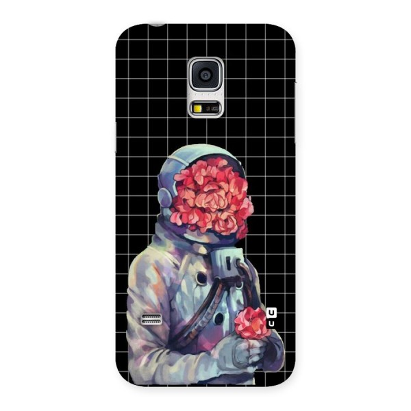Robot Rose Back Case for Galaxy S5 Mini
