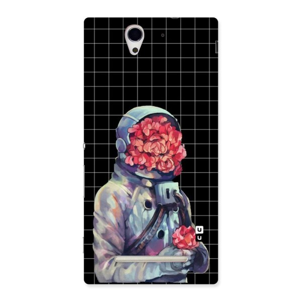 Robot Rose Back Case for Sony Xperia C3
