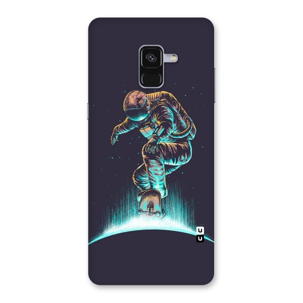 Rolling Spaceman Back Case for Galaxy A8 Plus