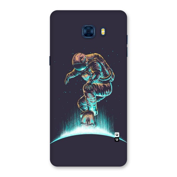 Rolling Spaceman Back Case for Galaxy C7 Pro