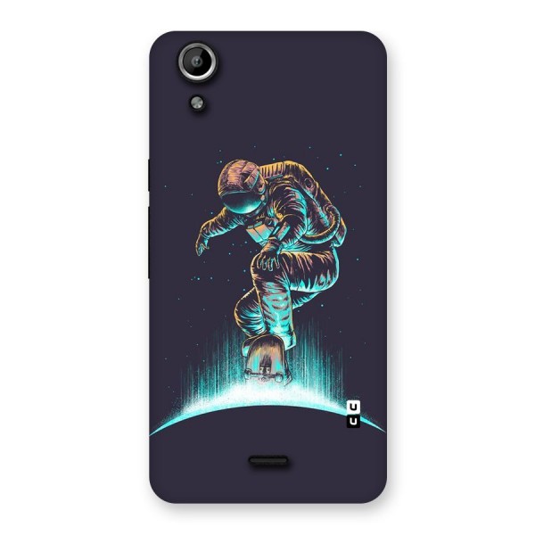 Rolling Spaceman Back Case for Micromax Canvas Selfie Lens Q345
