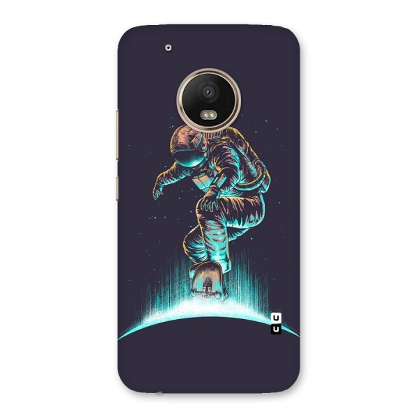 Rolling Spaceman Back Case for Moto G5 Plus
