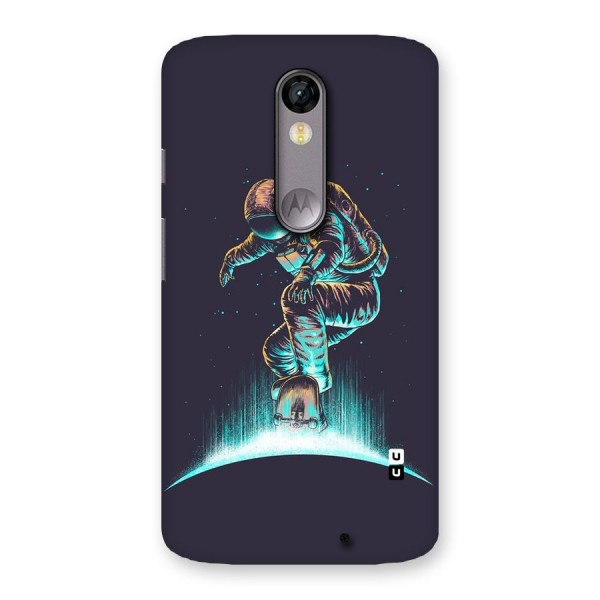 Rolling Spaceman Back Case for Moto X Force