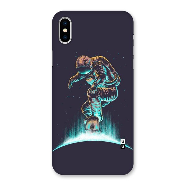 Rolling Spaceman Back Case for iPhone X