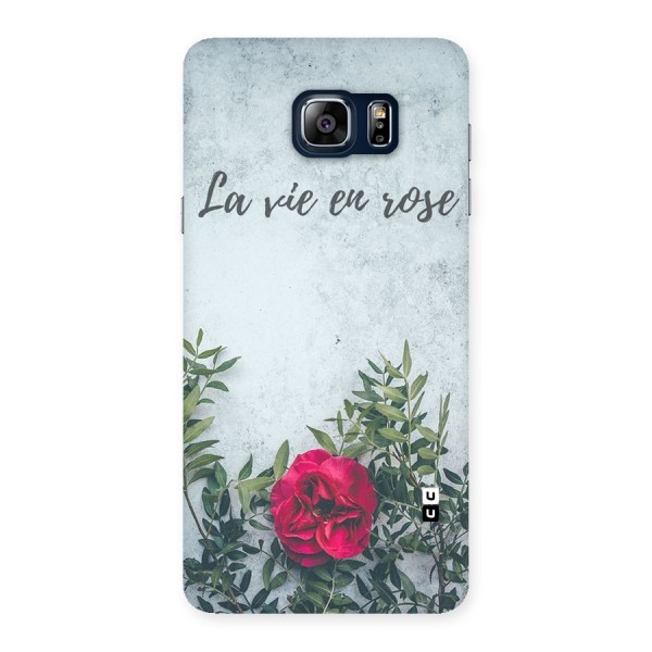 Rose Life Back Case for Galaxy Note 5