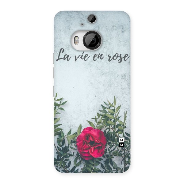 Rose Life Back Case for HTC One M9 Plus