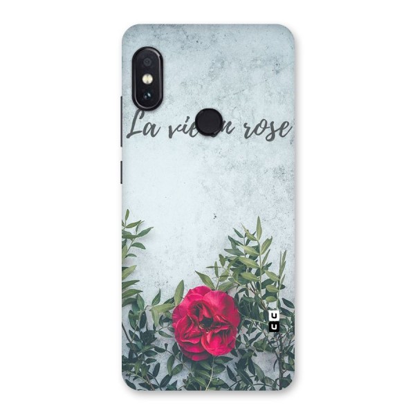 Rose Life Back Case for Redmi Note 5 Pro