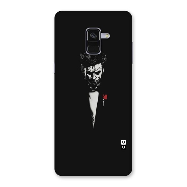 Rose Man Back Case for Galaxy A8 Plus