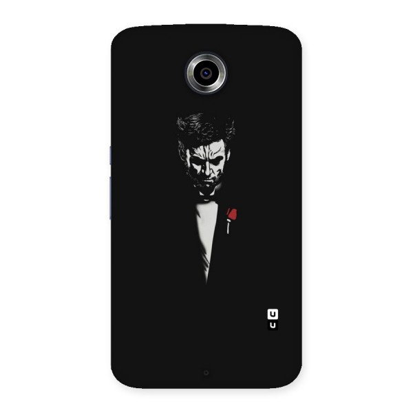 Rose Man Back Case for Nexsus 6