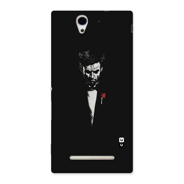 Rose Man Back Case for Sony Xperia C3