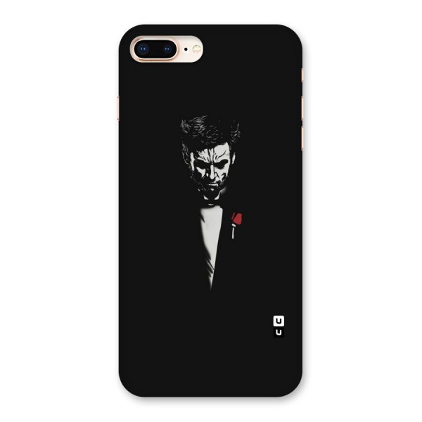 Rose Man Back Case for iPhone 8 Plus