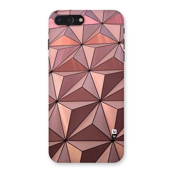 Rosegold Abstract Shapes Back Case for iPhone 7 Plus