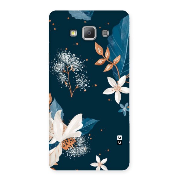 Royal Floral Back Case for Galaxy A7