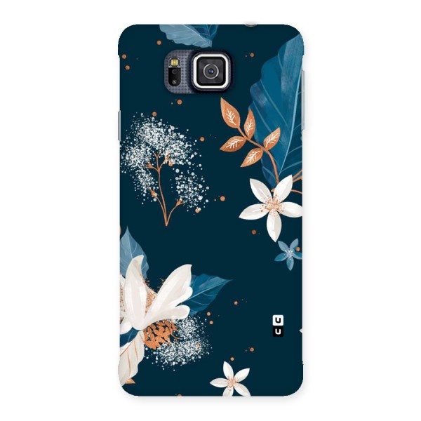 Royal Floral Back Case for Galaxy Alpha