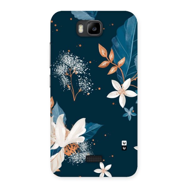 Royal Floral Back Case for Honor Bee