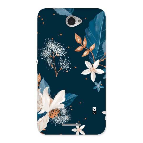 Royal Floral Back Case for Sony Xperia E4