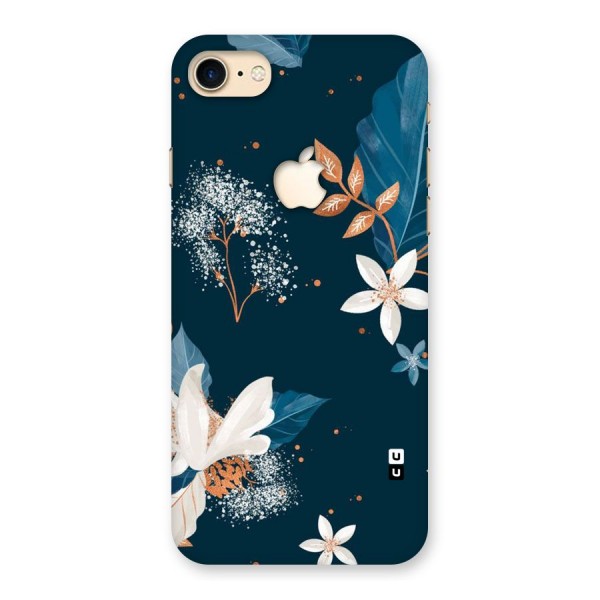 Royal Floral Back Case for iPhone 7 Apple Cut