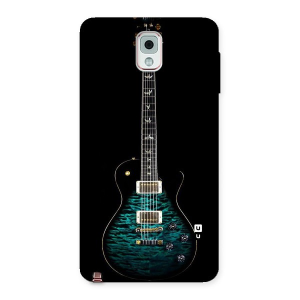 Royal Green Guitar Back Case for Galaxy Note 3
