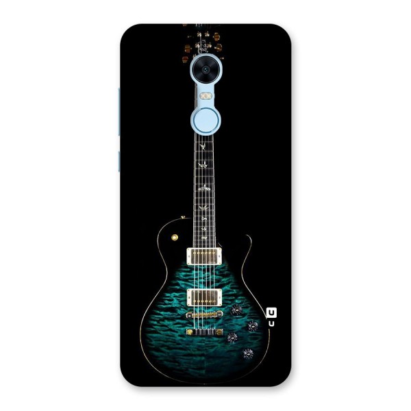 Royal Green Guitar Back Case for Redmi Note 5
