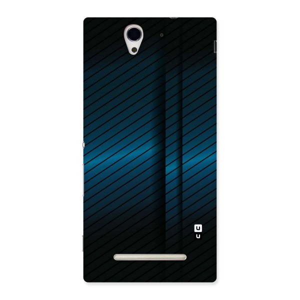 Royal Shade Blue Back Case for Sony Xperia C3