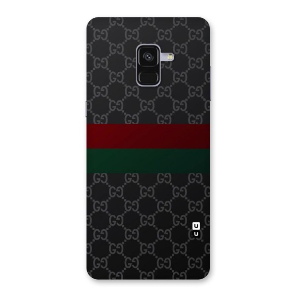 Royal Stripes Design Back Case for Galaxy A8 Plus