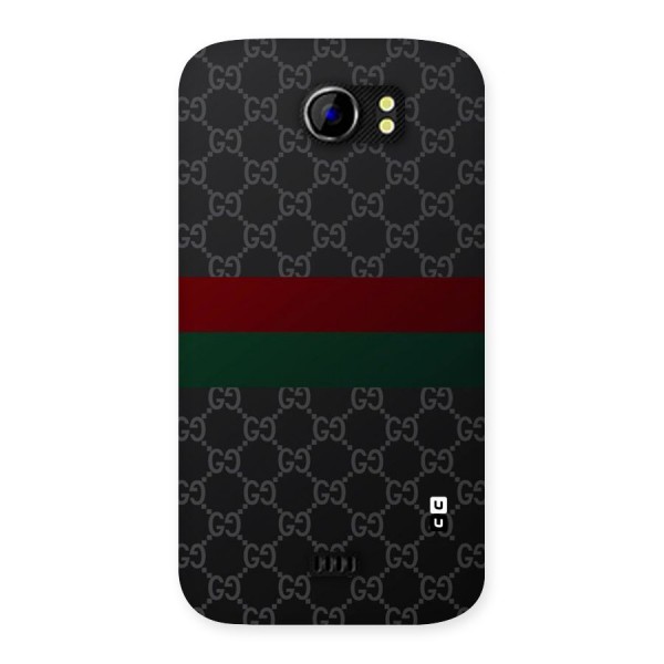 Royal Stripes Design Back Case for Micromax Canvas 2 A110