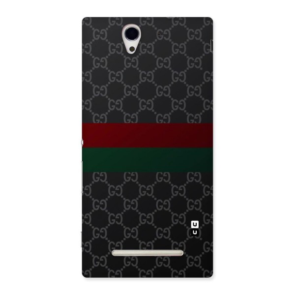 Royal Stripes Design Back Case for Sony Xperia C3