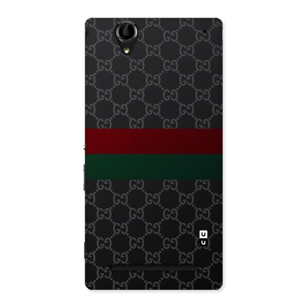 Royal Stripes Design Back Case for Sony Xperia T2