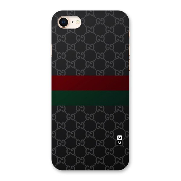 Royal Stripes Design Back Case for iPhone 8