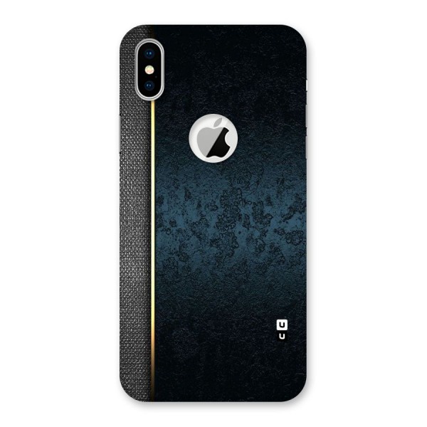 Rug Design Color Back Case for iPhone XS Logo Cut