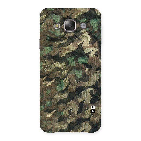 Rugged Army Back Case for Galaxy E7