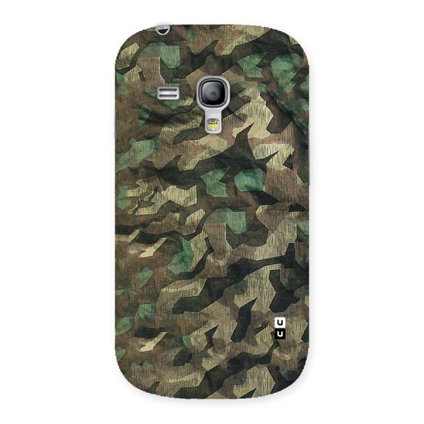 Rugged Army Back Case for Galaxy S3 Mini