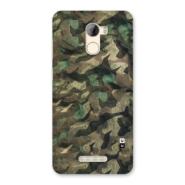 Rugged Army Back Case for Gionee A1 LIte