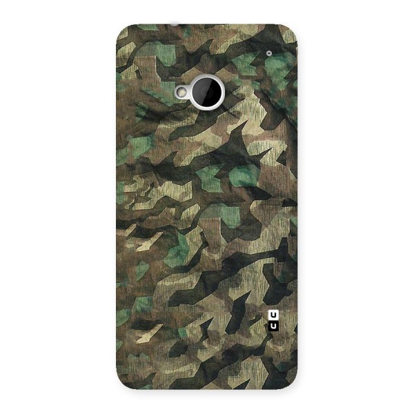Rugged Army Back Case for HTC One M7