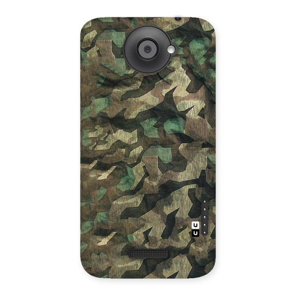 Rugged Army Back Case for HTC One X