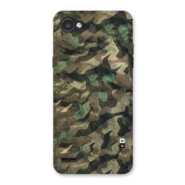 Rugged Army Back Case for LG Q6