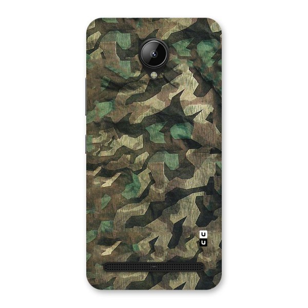 Rugged Army Back Case for Lenovo C2