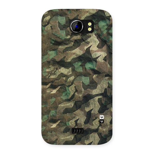 Rugged Army Back Case for Micromax Canvas 2 A110