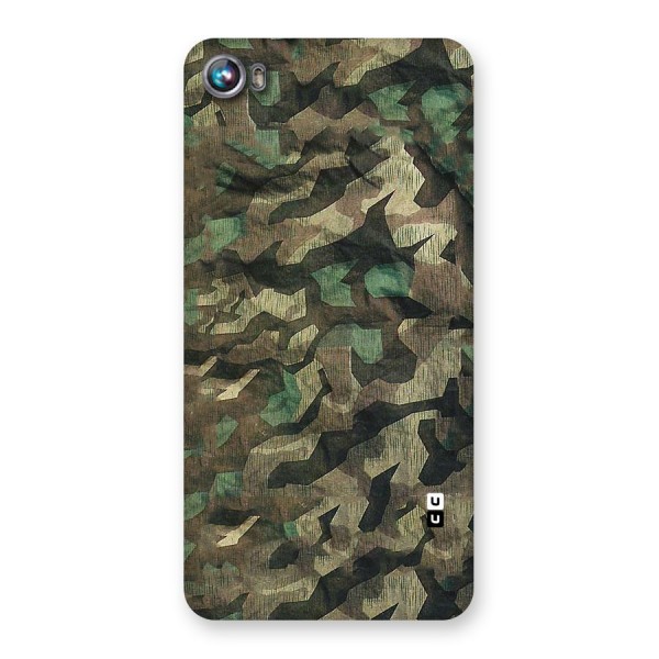 Rugged Army Back Case for Micromax Canvas Fire 4 A107