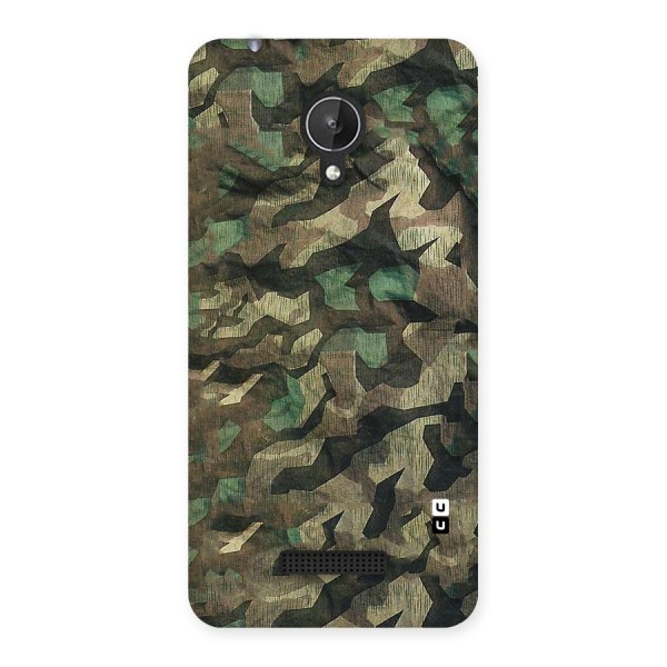 Rugged Army Back Case for Micromax Canvas Spark Q380