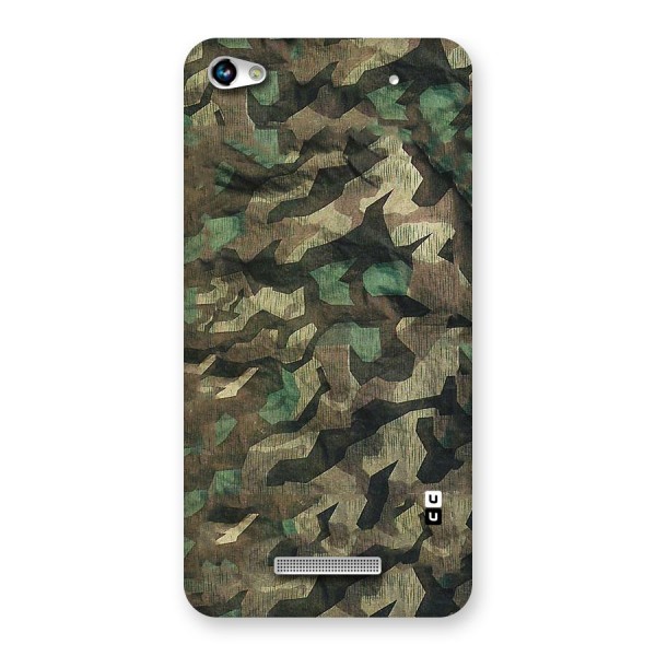Rugged Army Back Case for Micromax Hue 2
