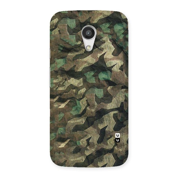Rugged Army Back Case for Moto G 2nd Gen