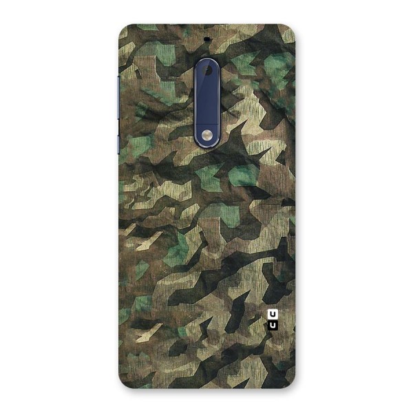 Rugged Army Back Case for Nokia 5