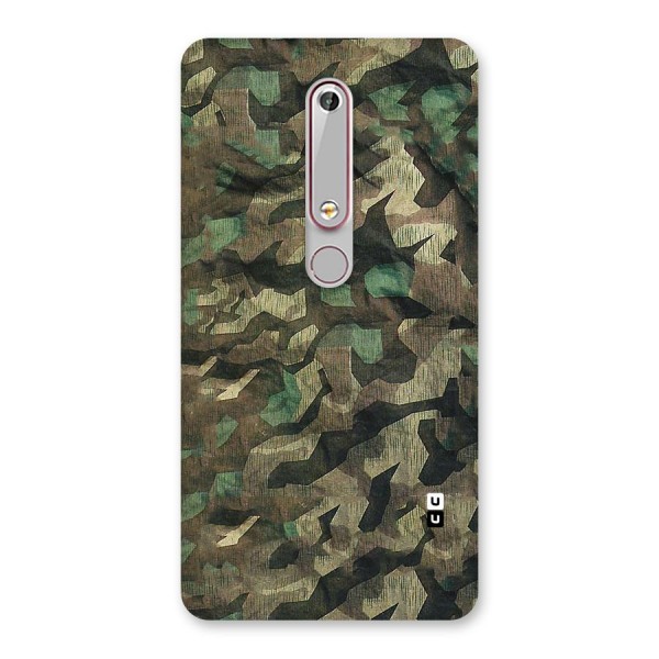 Rugged Army Back Case for Nokia 6.1