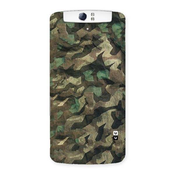 Rugged Army Back Case for Oppo N1