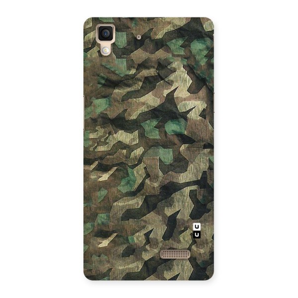 Rugged Army Back Case for Oppo R7
