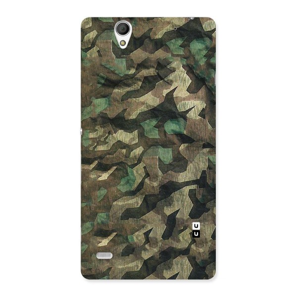 Rugged Army Back Case for Sony Xperia C4