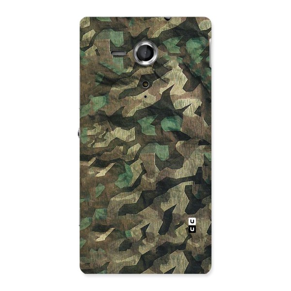 Rugged Army Back Case for Sony Xperia SP