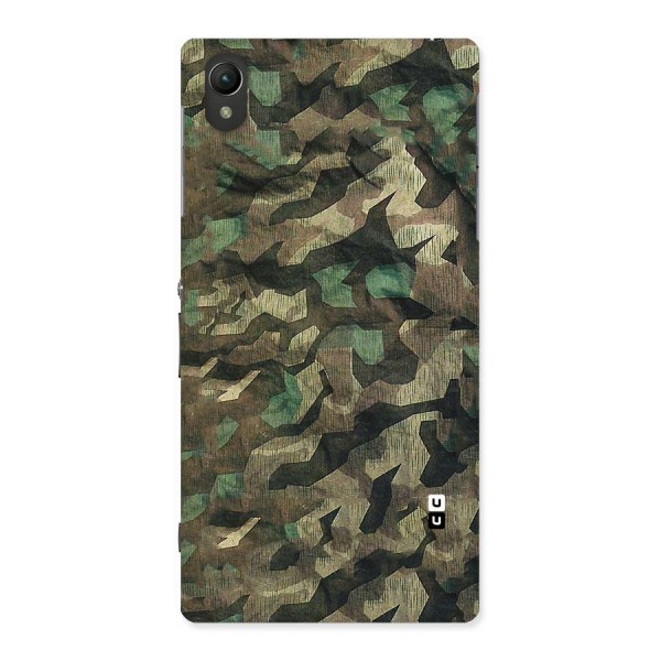 Rugged Army Back Case for Sony Xperia Z1